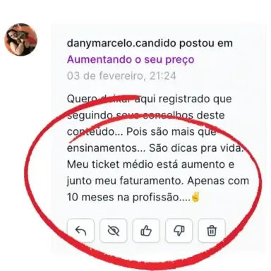 Depoimento aluno GGV